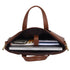 Vinay Flap Genuine Leather Slim Laptop Bag/ Office Bag Hive